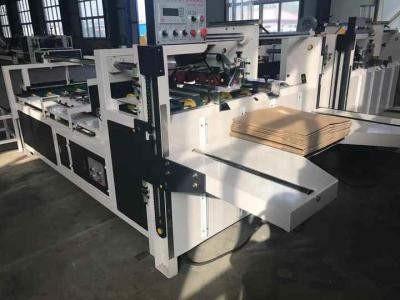China 2800mm Carton Box Folder Gluer Corrugated Making Machine Automatic Glue for sale