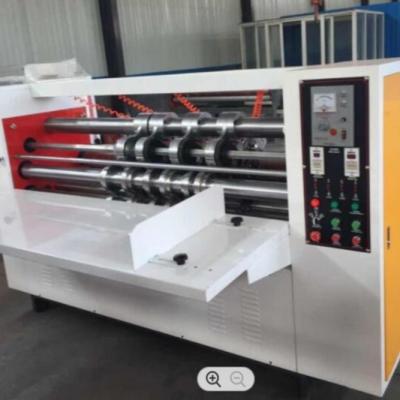 China Six Lines Thin Blade Slitter Scorer 1900mm Corrugated Box Manufacturing Machine for sale