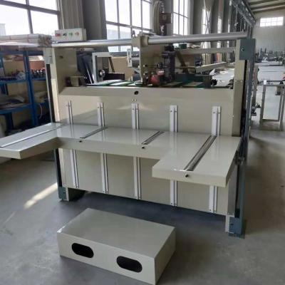 China Box ZXJ 2800 Carton Folder Gluer Machine 2800mm For Corrugated Paper for sale