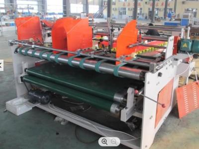 Chine le dossier Gluer de carton de 4 6 coins usinent la machine de colle de boîte de 170*420mm à vendre
