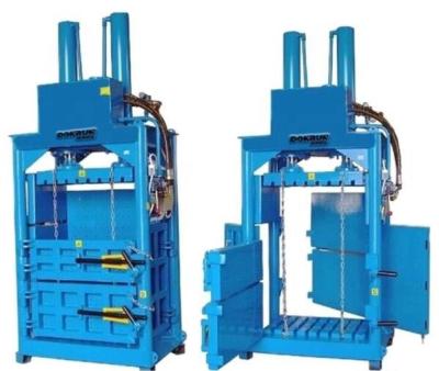 China 11Kw Hydraulic Vertical Cardboard Baler Machine Cotton Pressing 175*85 for sale