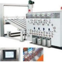 China 220v 60hz Flexo Printer Slotter Die Cutter Stacking Machine for sale