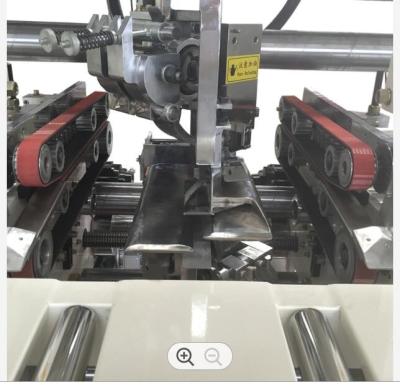 China 1.1kw Semi Auto Carton Box Stitching Machine PLC Control System for sale