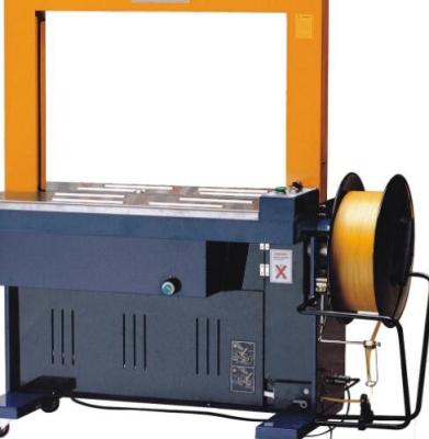China 820*30 Semi Automatic Carton Strapping Machine 800N Adjustable Box Banding Machine for sale