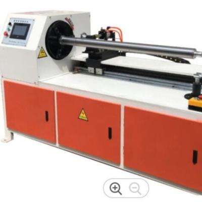 China 1.5*0.8*0.6 Paper Tube Cutting Machine Cardboard Making 500mm Cutting Length à venda