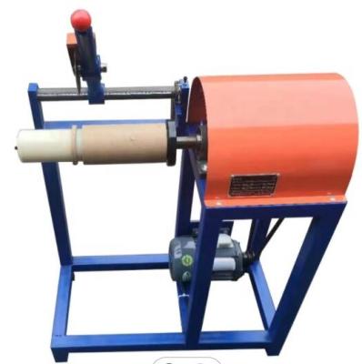 China 700*300mm Manual Paper Core Cutting Machine 220V Adjustable Rotary Blade for sale