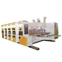China Impresora automática Slotter Strapline Plc de Gluer 18m m Flexo de la carpeta en venta