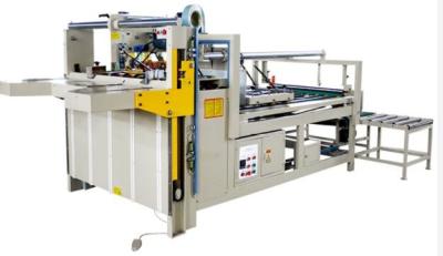 China Hoja que pega la fabricación de cajas de la carpeta del cartón 380v semi automática en venta