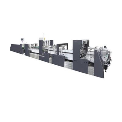 China Auto Corrugated Gearbox Box Folder Gluer Machine For 1200mm Cartons for sale
