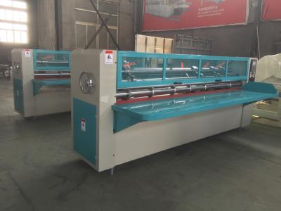 China Semi Automatic Plc Thin Blade Slitter Machine Corrugated Cardboard Man Machine Interface for sale
