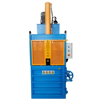 China Hydraulic Plc Vertical Cardboard Baler Baling Press Machine For Boxes for sale