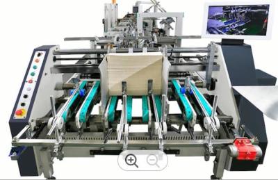 Chine Machine à grande vitesse de Gluer de dossier de carton de 1200mm pour la boîte et le papier ondulés à vendre
