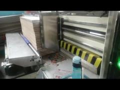 Automatic Carton Flexo Printer Folder Gluer Machine Printing Press Cutting