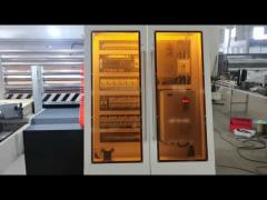 Rotary Die Cutting Pizza Corrugated Carton Box Machine High Efficient