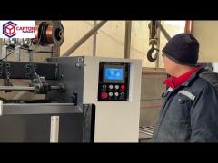 段ボール箱綴じ機 フォーサーボマニュアル