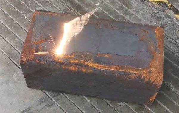 Laser cleaning function demonstration