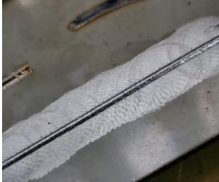 Weld cleaning function demonstration
