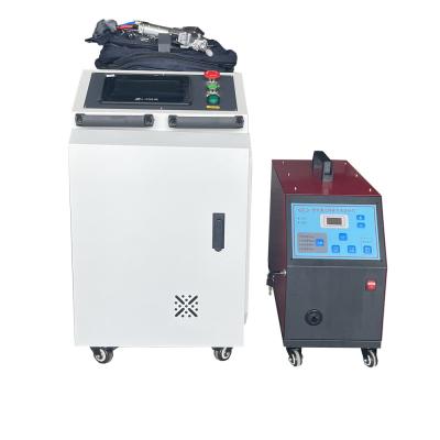China Pequeño soldador Machine Portable 1500W del laser de la fibra del PDA del CNC en venta