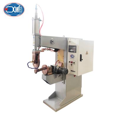 China Horizontal Type Water Tank Resistance Rolling Seam Welder Welding Machine For Cans for sale