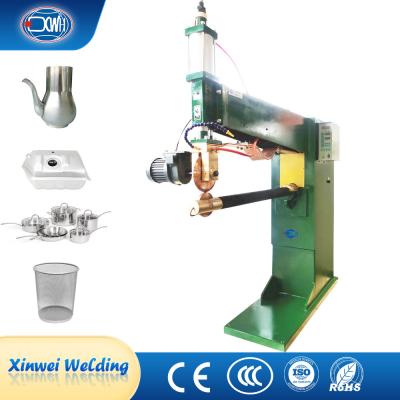China Semiautomatic 160kva Longitudinal Automatic Seam Welding Machine Seam Welders for sale