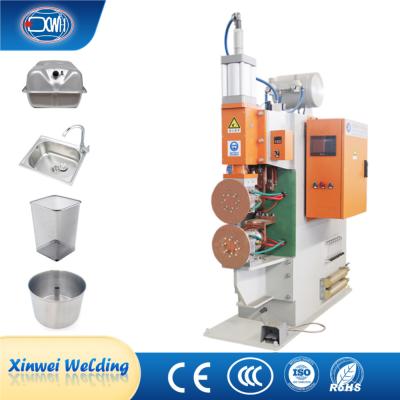 China Semi Automatic Cnc Welder Resistance Tin Can Circular Side Seam Welding Machine en venta