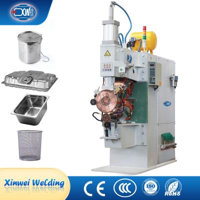 China Horizontal Stainless Steel Water Tank Resistance Rolling Seam Welder Welding Machine à venda