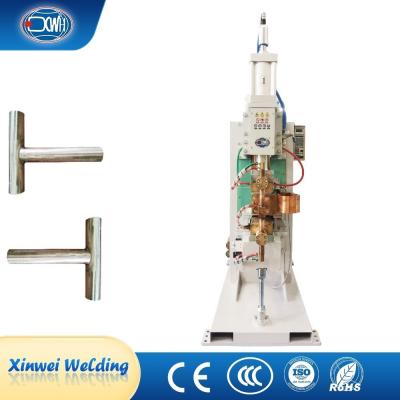 China 3Mm T-Type Verbindingsstuk Verzinkte Buis Pneumatische Projectiewelmachine Lasmachine for sale