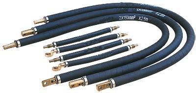 China 200SQx3.5M Water Cooled Kickless Cables , Kickless Cable For IT Gun for sale