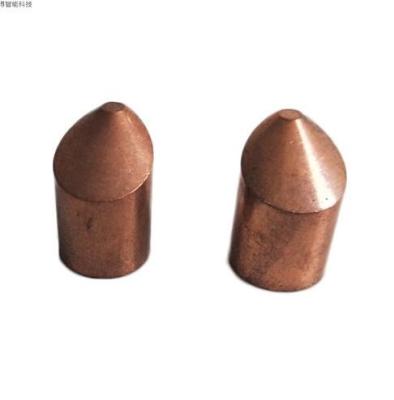China Elétrodos de cobre afilados da solda de ponto, peças da soldadura de ponto de CuCrZr à venda