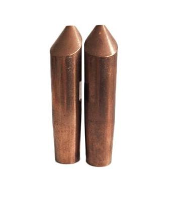 China C18150 83HRB Straight Spot Welder Electrode Tips Copper Alloy for sale