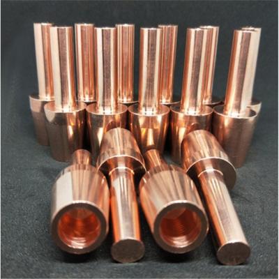 China Los electrodos de cobre de la soldadura por puntos de la resistencia inclinan el CE del material aprobado en venta