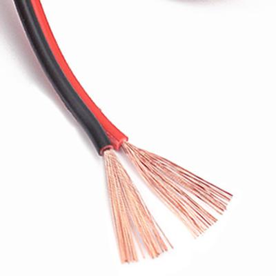 China Paralelo negro rojo del alambre audio de aluminio revestido de cobre puro de la transmisión en venta