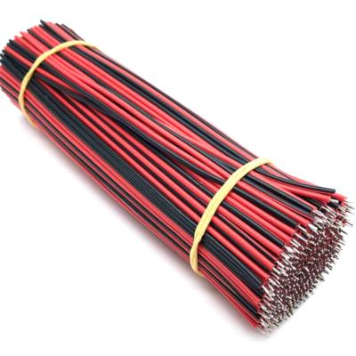 China Cable de altavoz paralelo negro rojo para la comunicación audio de la transmisión en venta