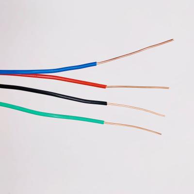China Factory spot direct selling pure copper BV2.5mm ² Single-core PVC insulated home cloth wire for sale