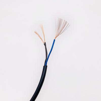 China Venta directa de fábrica, cable flexible de 3 núcleos de cobre puro, 3x0,75 mm2, cable y cable revestidos con aislamiento de PVC en venta