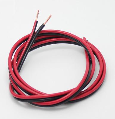 China Álcali negro rojo del aislamiento 8AWG del alambre anti del altavoz de audio resistente en venta