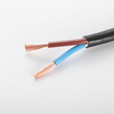 Chine PVC flexible pratique de câblage cuivre de 2 noyaux isolé pour le matériel électrique à vendre
