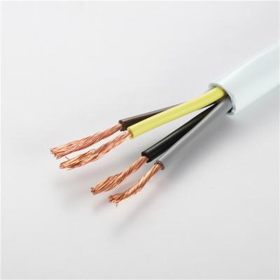 Chine Flex Cable électrique antidéflagrant, directement PVC carré de 2,5 millimètres a isolé le fil flexible à vendre