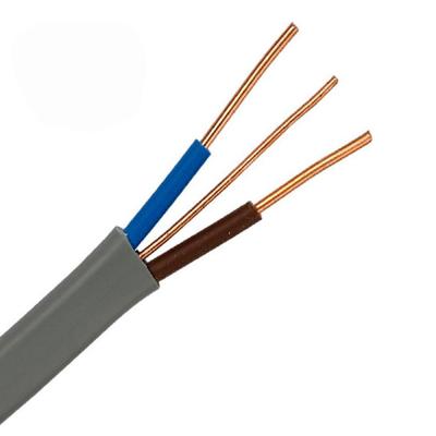 中国 1.5mmの平らなワイヤー電気ケーブル 販売のため