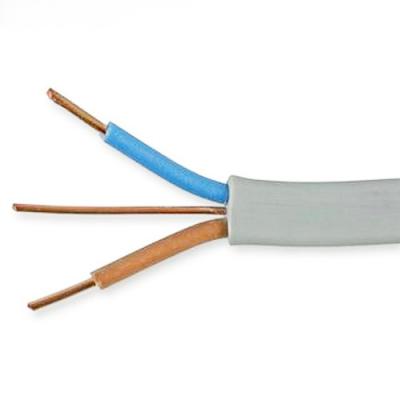 China Cable plano resistente al calor del alambre eléctrico, alambre plano resistente de 2 bases del álcali en venta