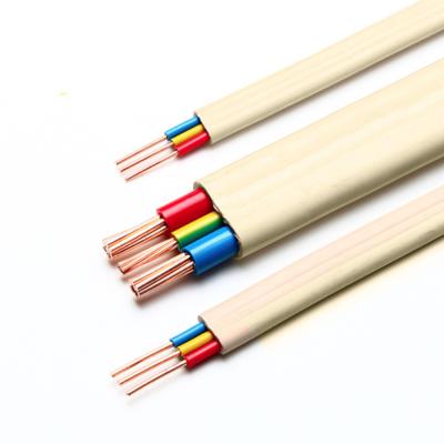 China 300V/500V Flat Wire Electrical Cable Mildewproof Anti Insulation for sale