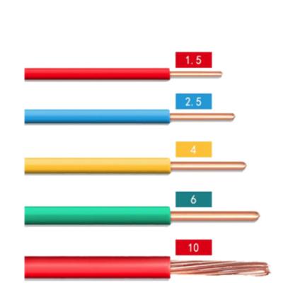 China 2,5 de cobre impermeables Sqmm 1 cable de la base, sola base resistente al calor Flex Cable en venta