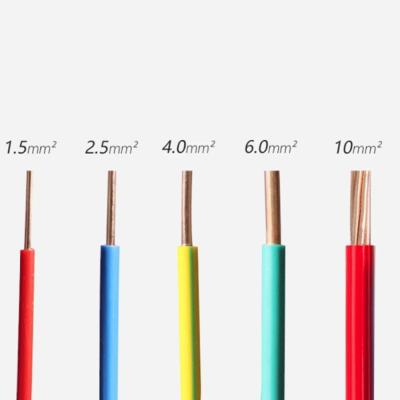 China Solo alambre de la base de Oilproof Multiscene 2,5 milímetros, cable de cobre del solo filamento del PVC en venta