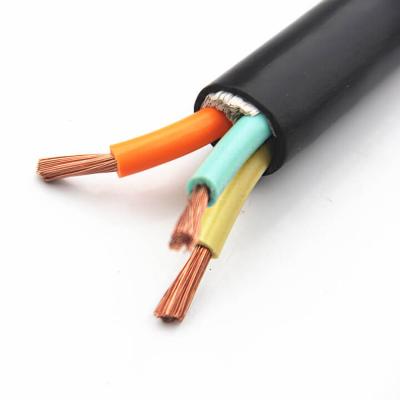 China Anticorrosive 4 Core Rubber Sheathed Flexible Cable Mildewproof for sale