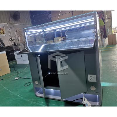 China ODM Mobile Accessories Showcase With T5 LED Light for sale
