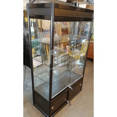 China 200cm High Lockable Glass Showcase Display Cabinet ODM Available for sale
