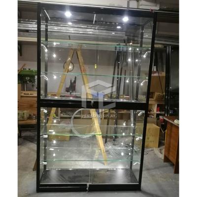 China 1200mm Glass Display Showcase Cabinet for sale