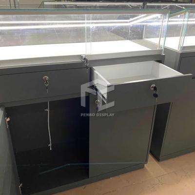 China 8mm Tempered Glass Museum Display Showcase Monomer Design for sale