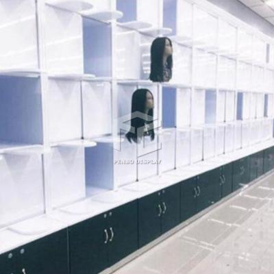 China OEM Wig Display Case Cabinet for sale