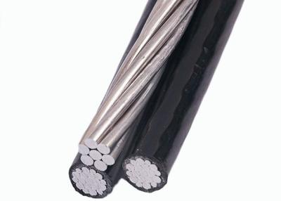 China 3*16 3*25 Overhead Insulated Cable Tri Aluminum Service Drop Wire for sale